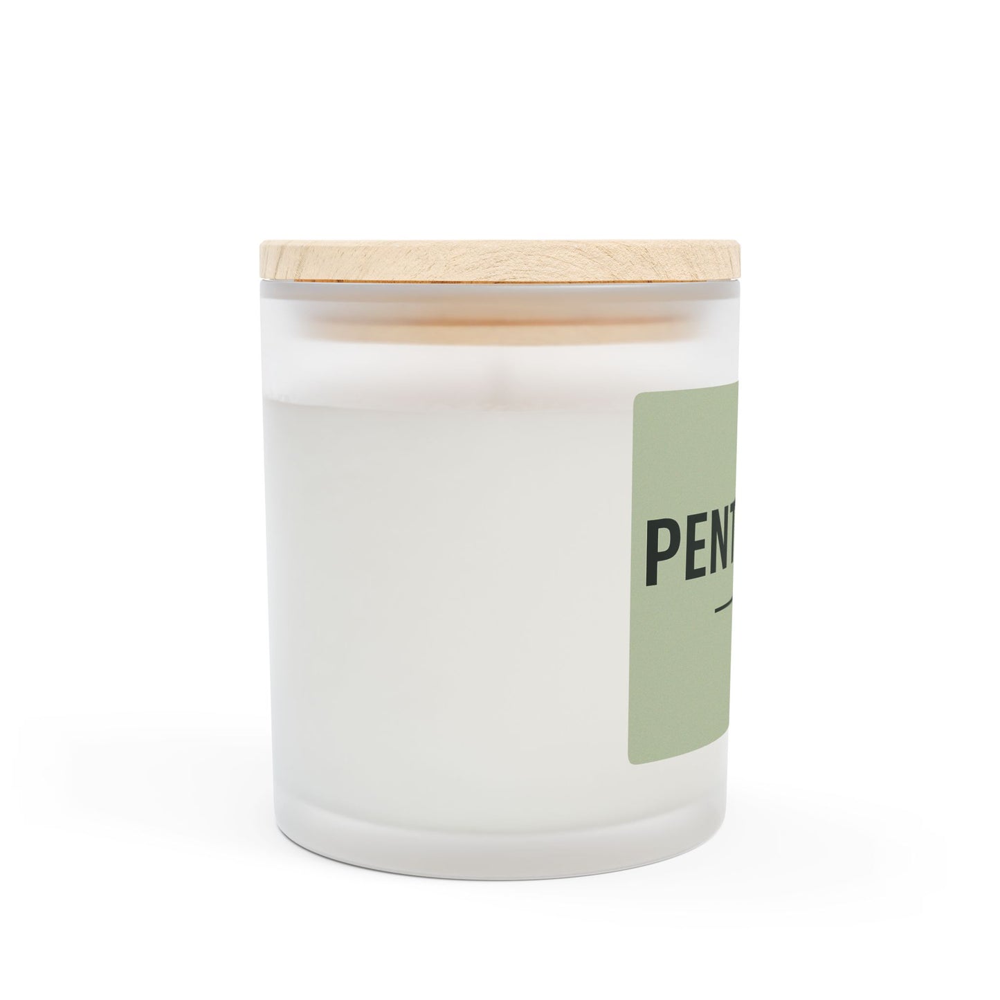 Penthouse Frosted Glass Candle