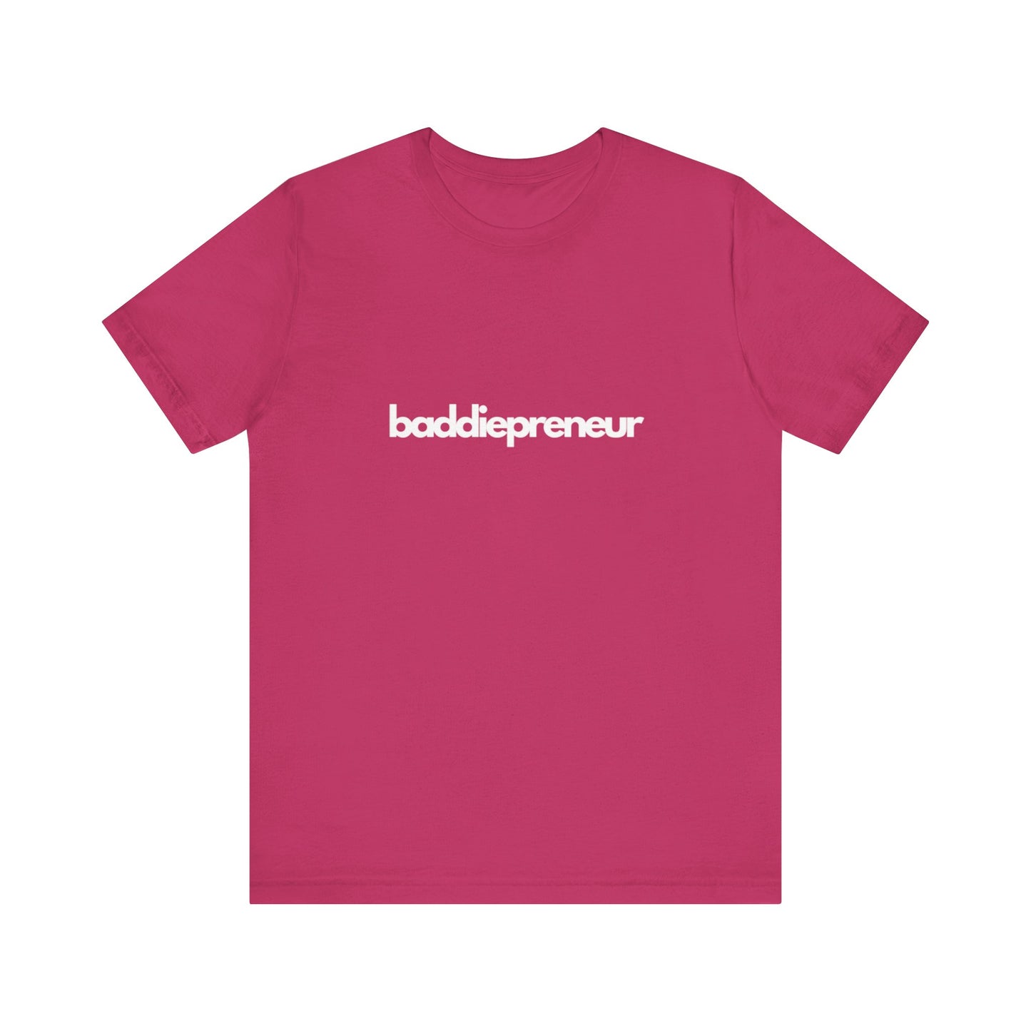 Baddiepreneur T-Shirt - White Writing