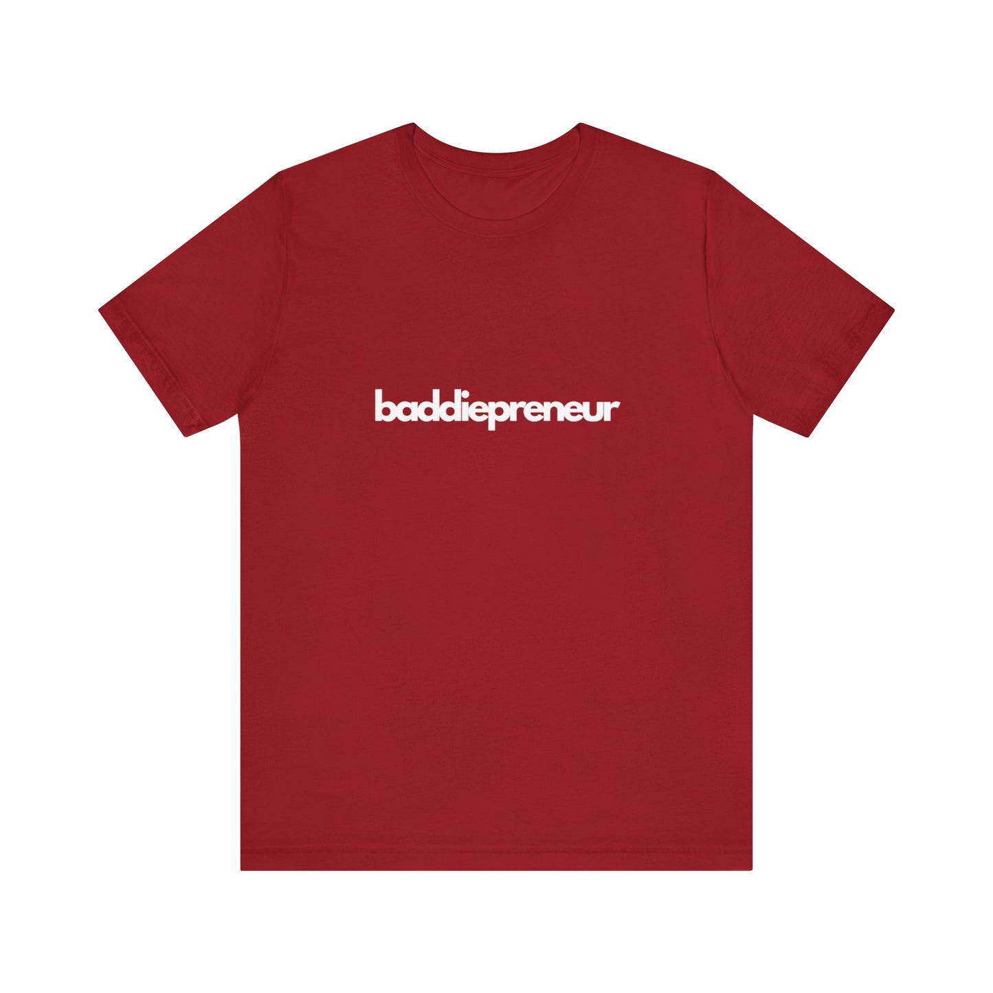 Baddiepreneur T-Shirt - White Writing