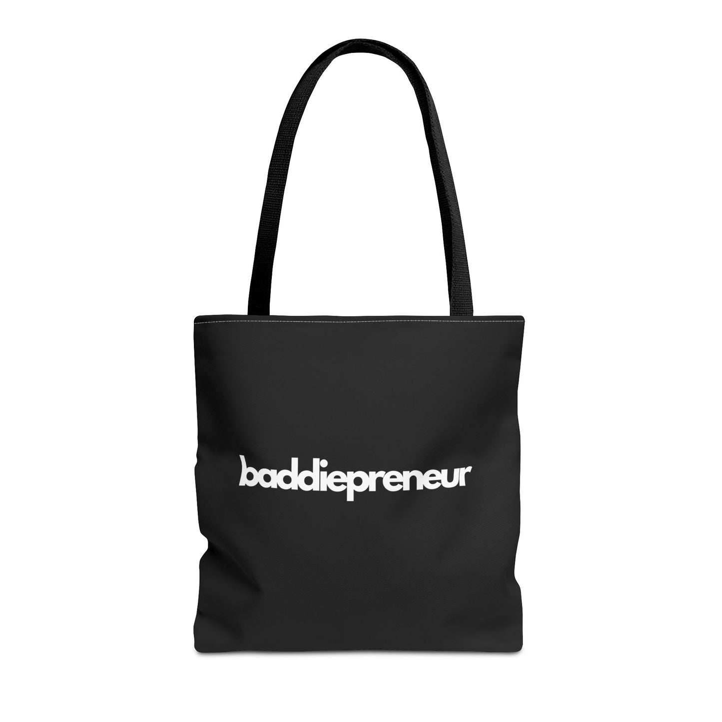 Baddiepreneur Black Tote Bag (AOP)