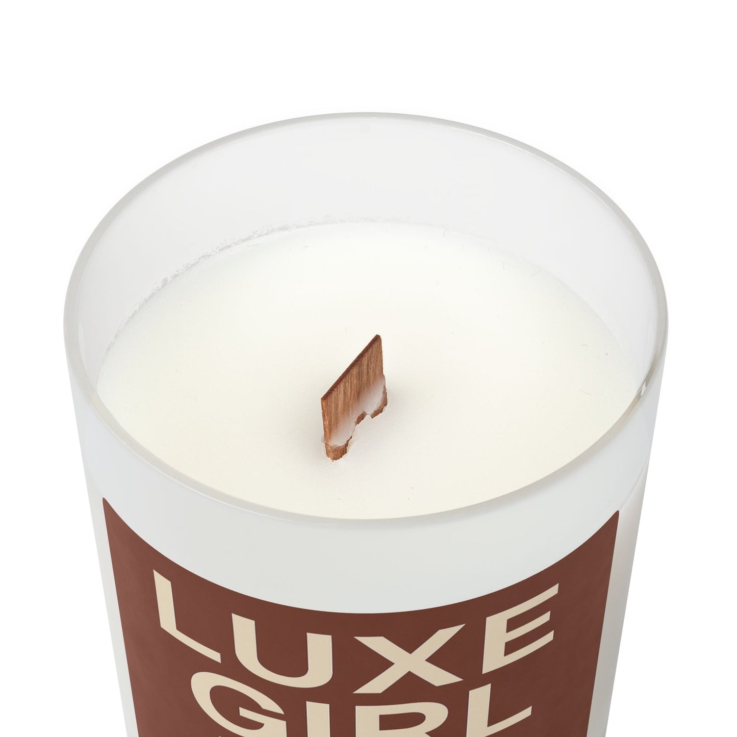 Luxe Girl Era Frosted Glass Candle