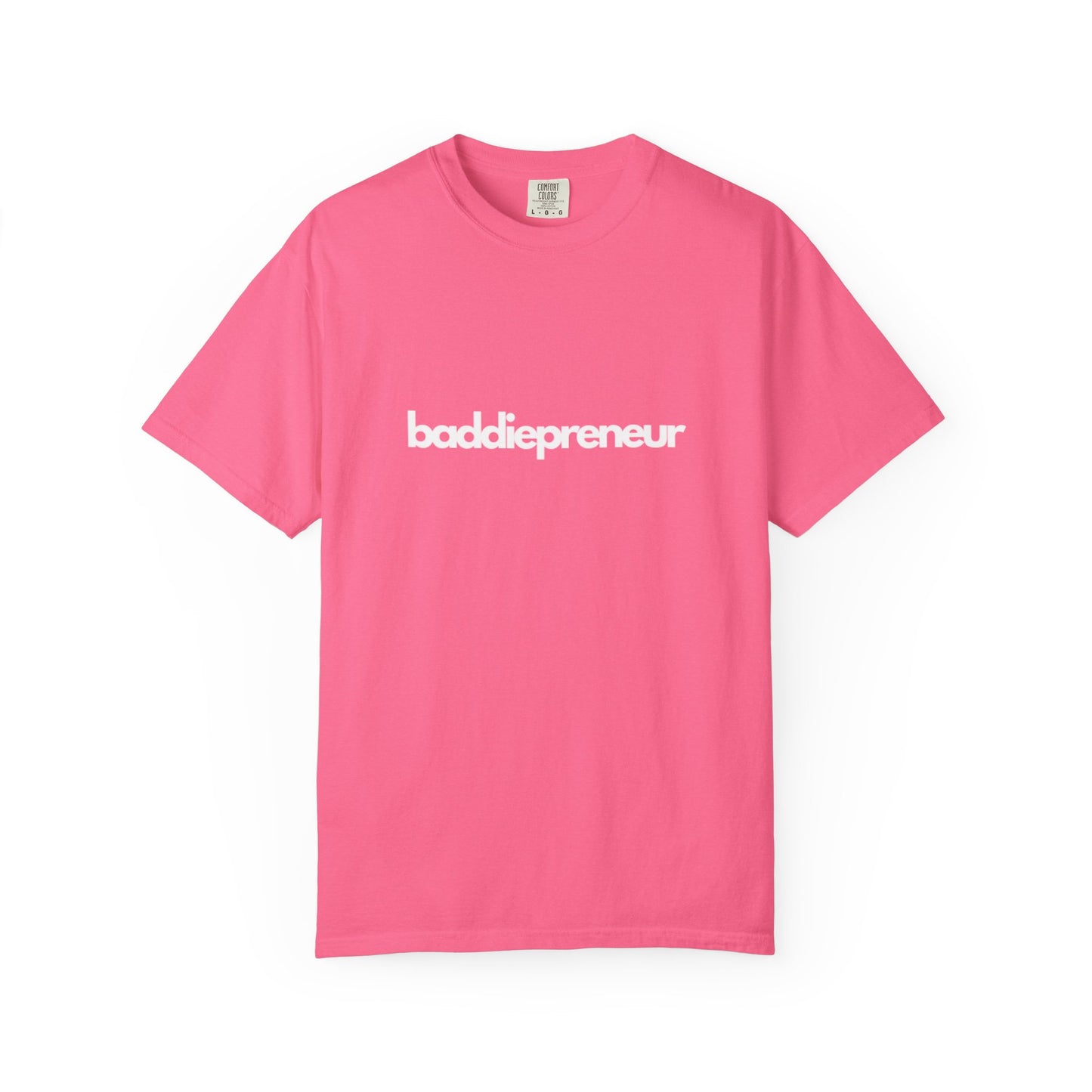 Baddiepreneur T-Shirt - Unisex White Writing