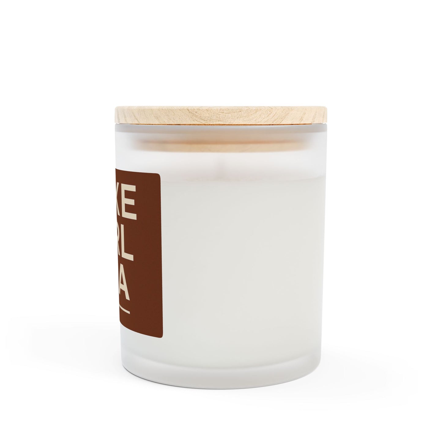 Luxe Girl Era Frosted Glass Candle