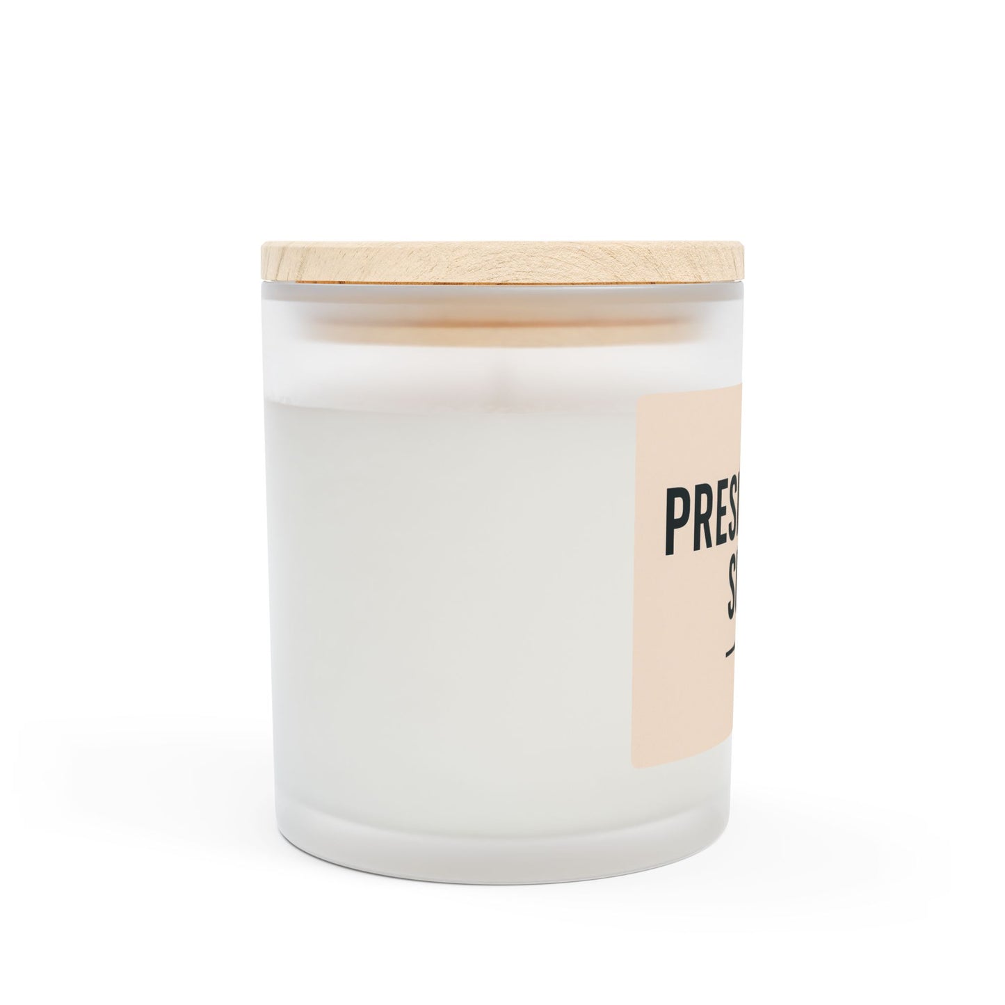 Presidential Suite Frosted Glass Candle