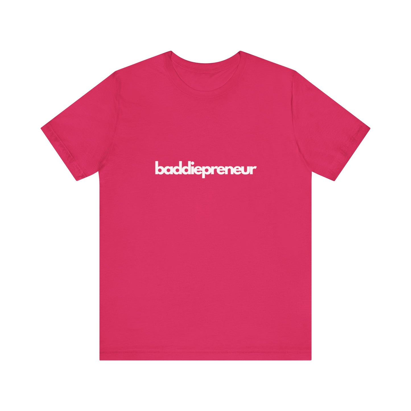 Baddiepreneur T-Shirt - White Writing