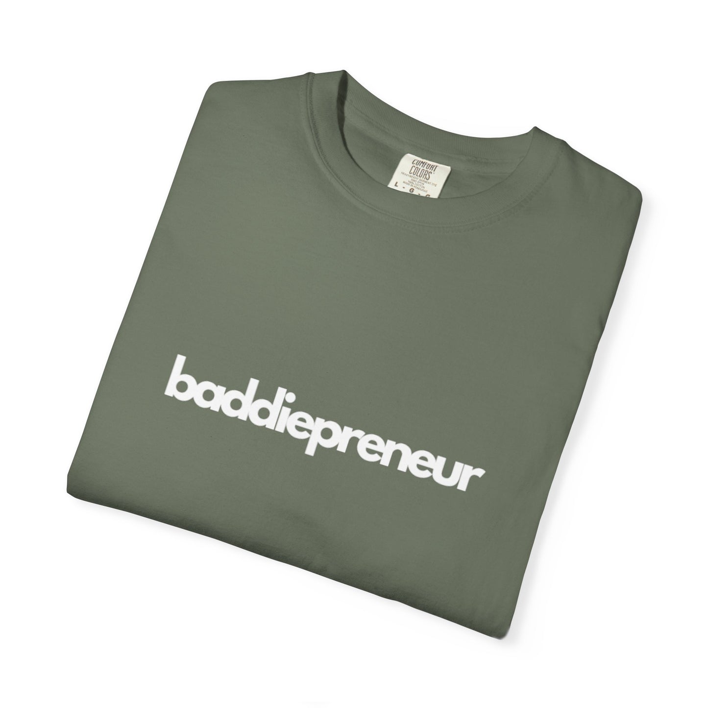Baddiepreneur T-Shirt - Unisex White Writing