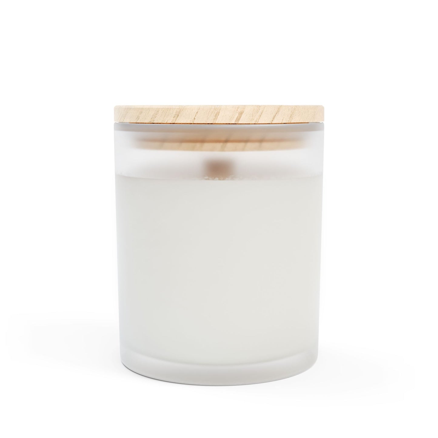 Private Jet Frosted Glass Candle