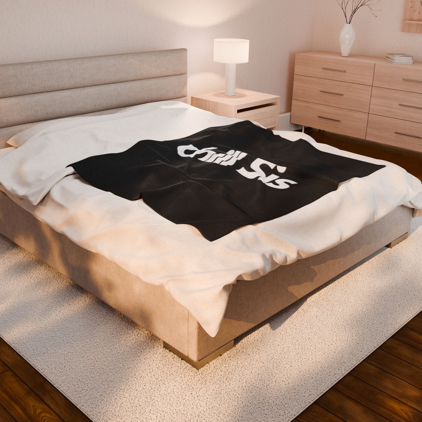 Chill Sis Velveteen Plush Blanket - Cozy Throw for Relaxation and Home Decor