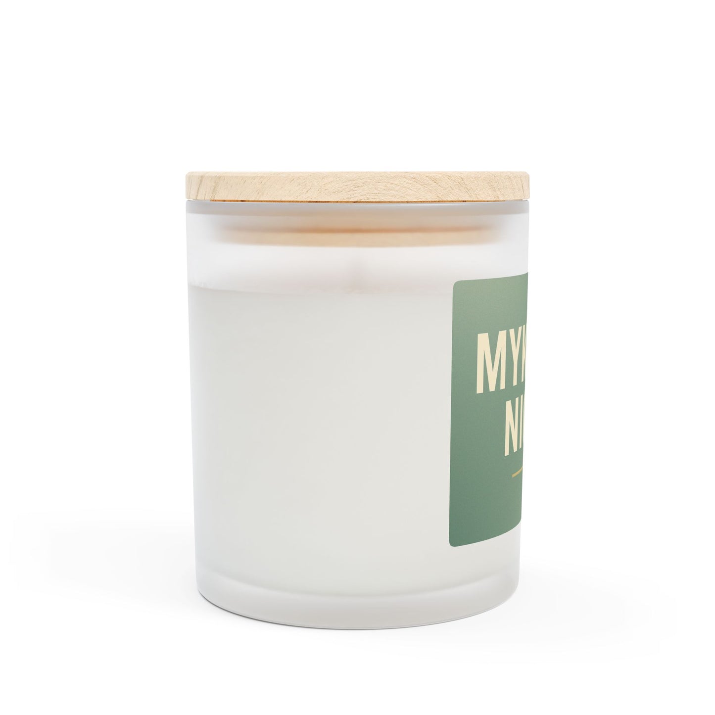 Mykonos Nights Frosted Glass Candle