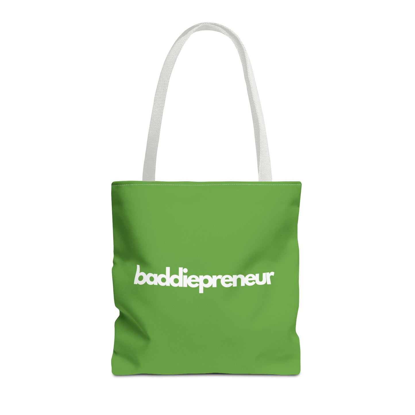Baddiepreneur Green Tote Bag (AOP)
