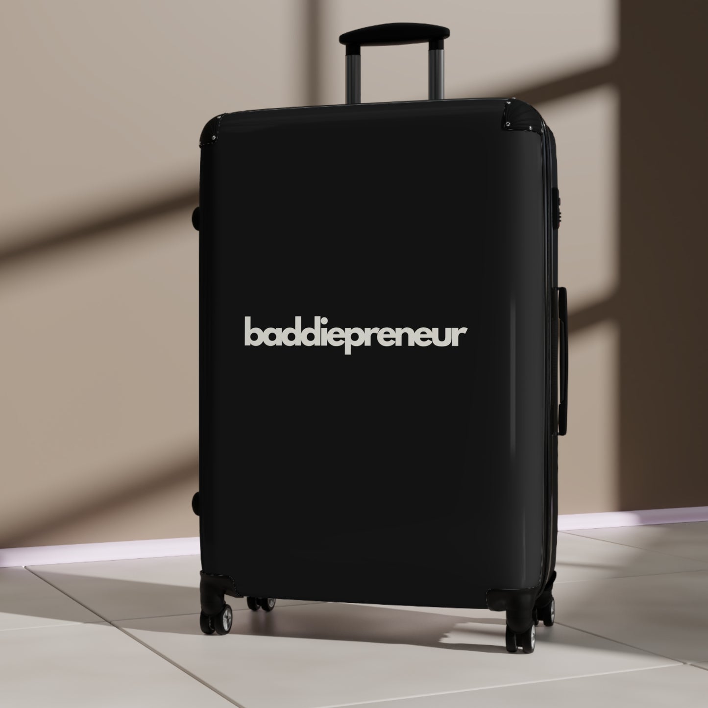 Baddiepreneur Black Suitcase