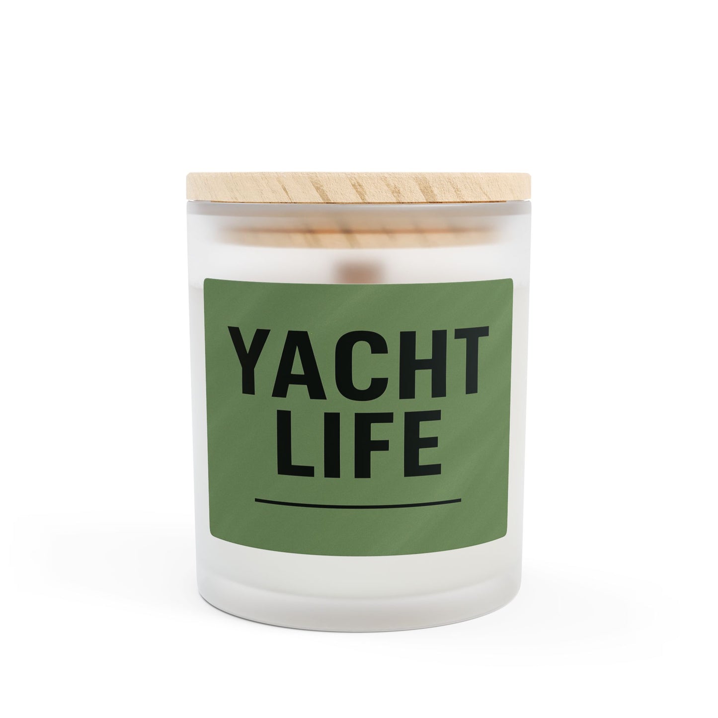Yacht Life Frosted Glass Candle