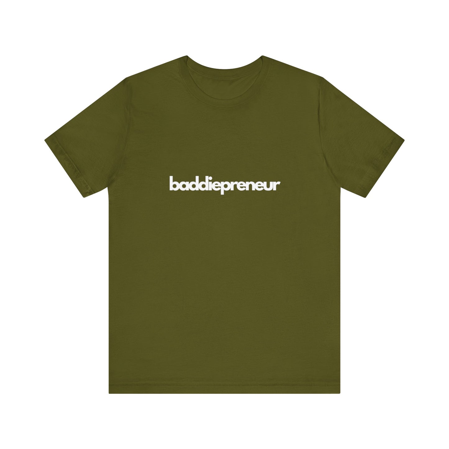 Baddiepreneur T-Shirt - White Writing