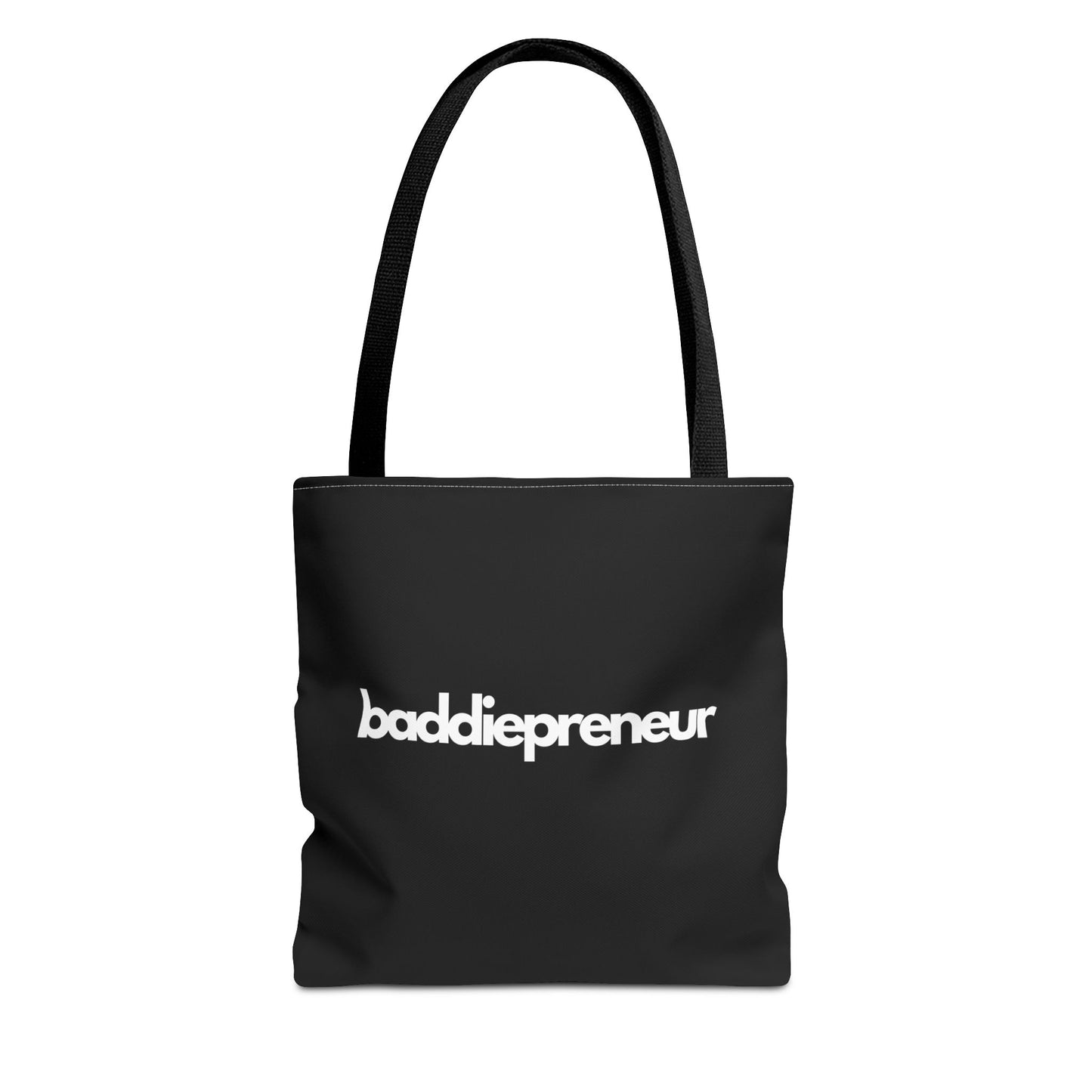 Baddiepreneur Black Tote Bag (AOP)