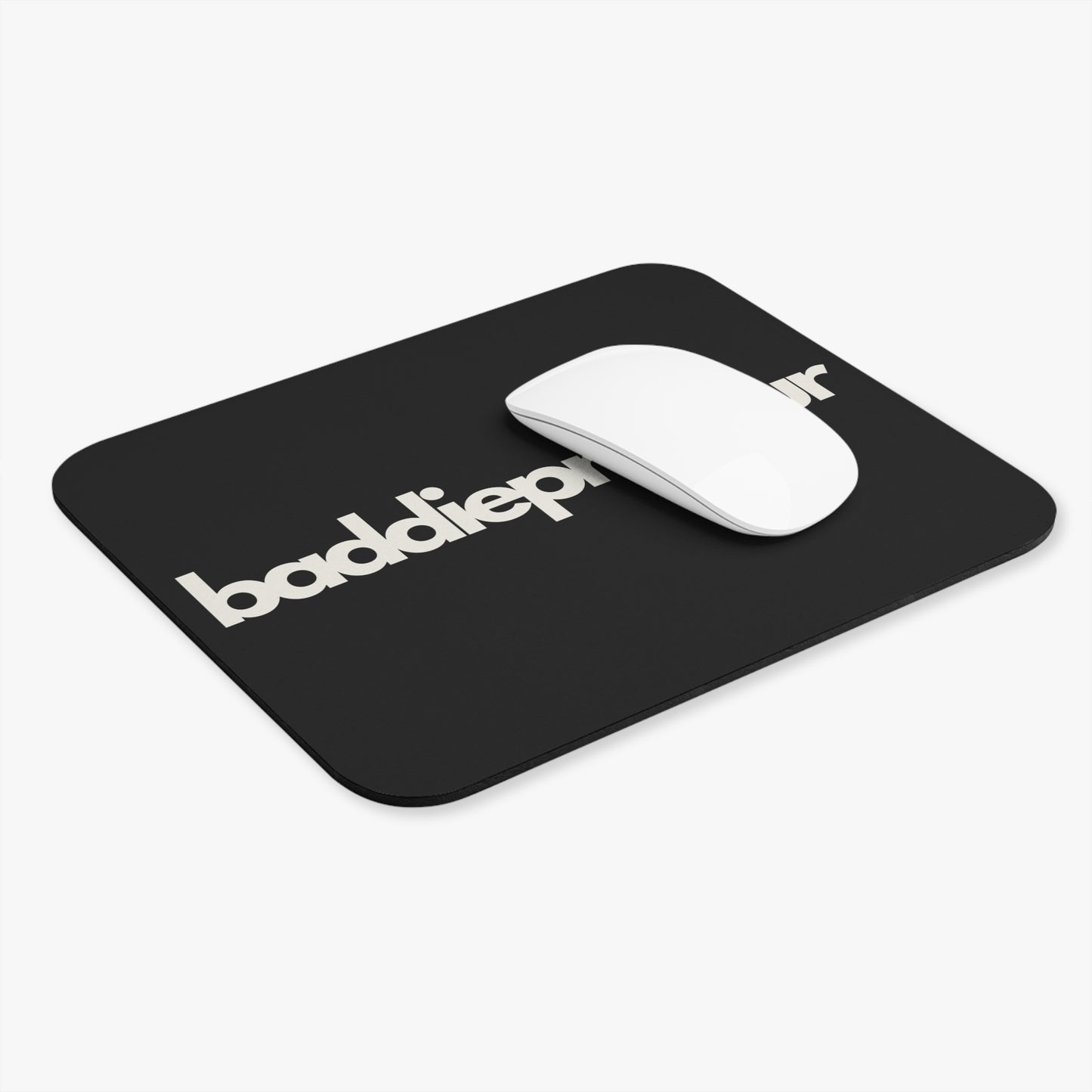 Baddiepreneur Black Mouse Pad (Rectangle)