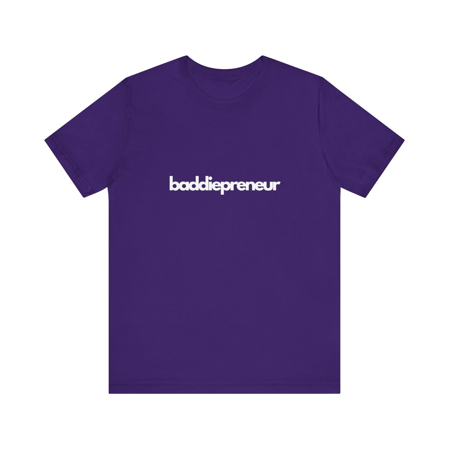 Baddiepreneur T-Shirt - White Writing
