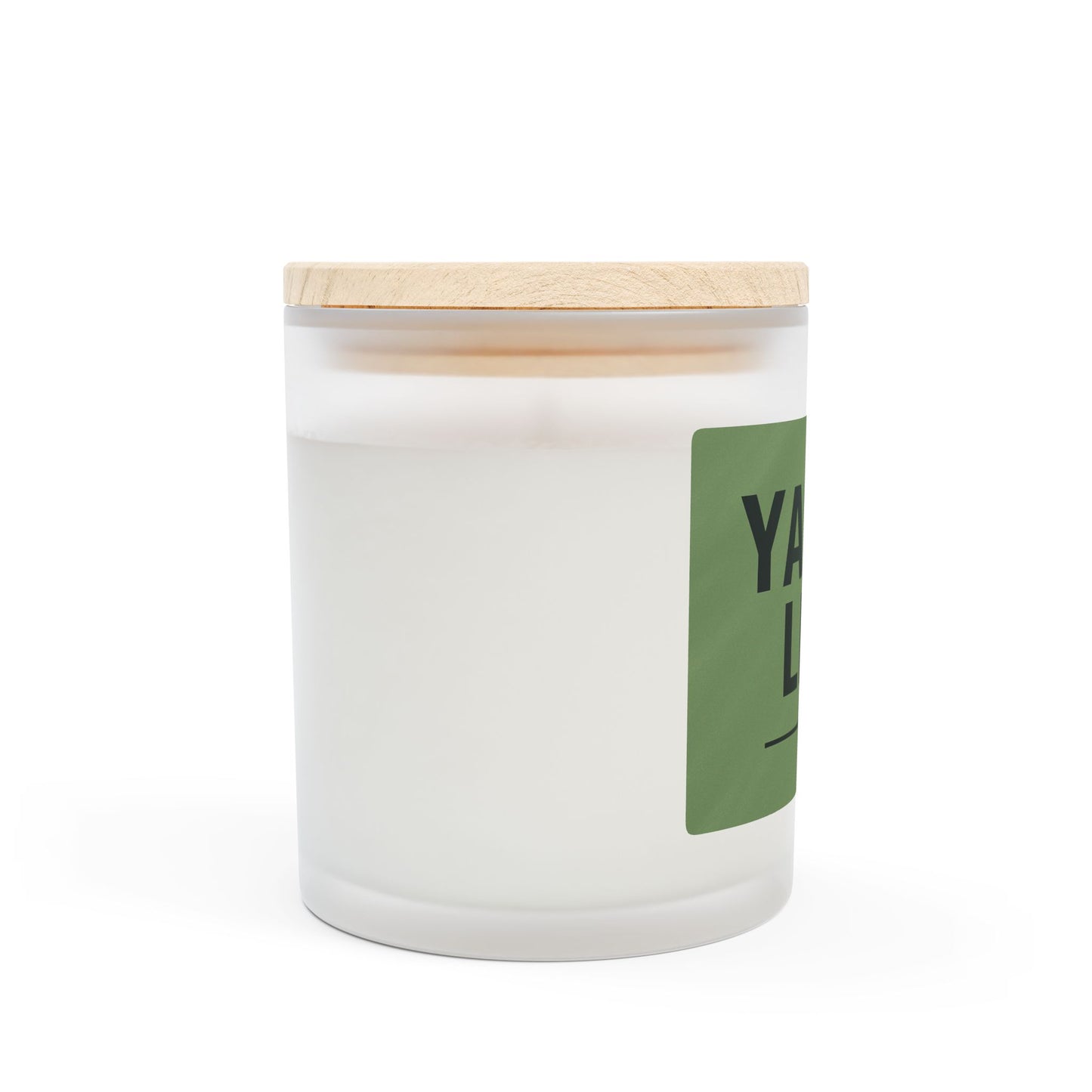 Yacht Life Frosted Glass Candle