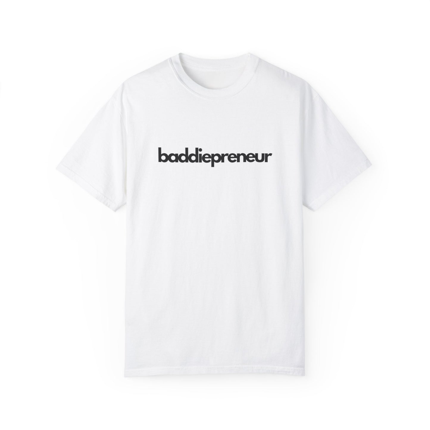 Baddiepreneur T-Shirt - Black Writing