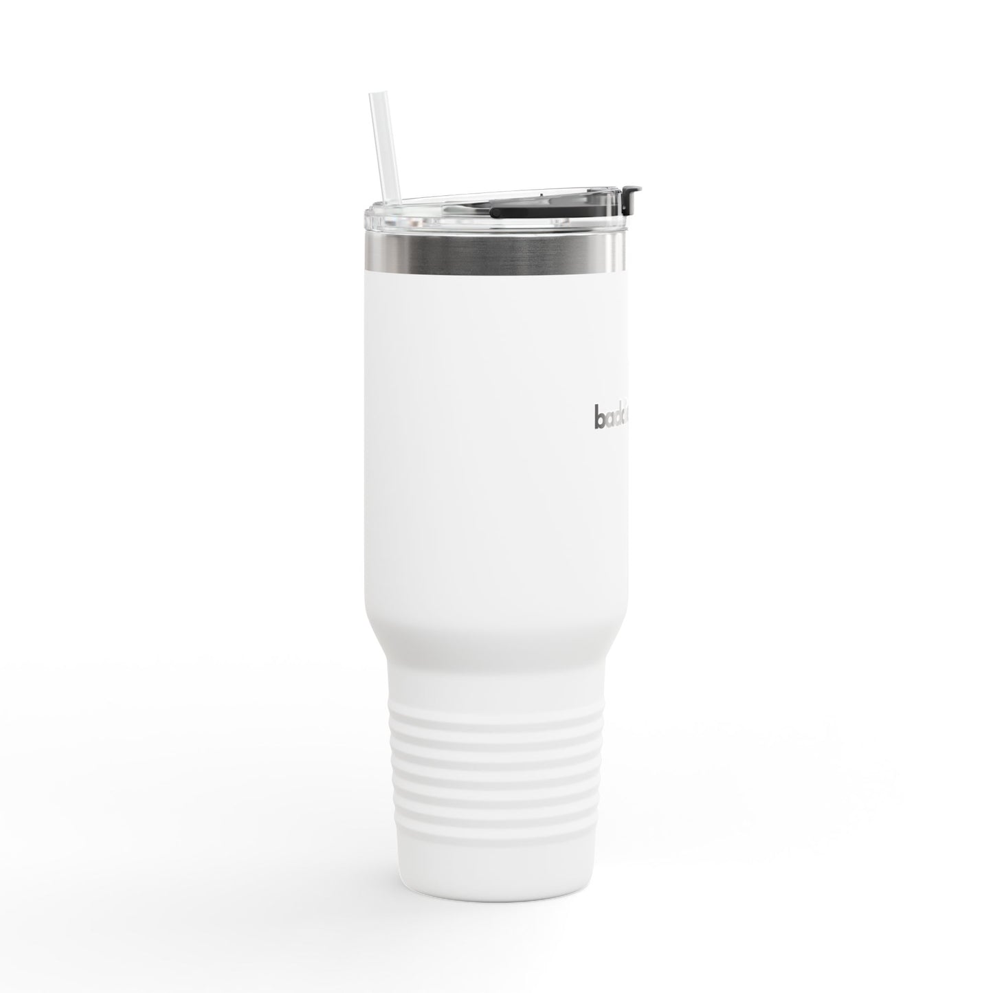 Baddiepreneur White Insulated Travel Mug, 40oz