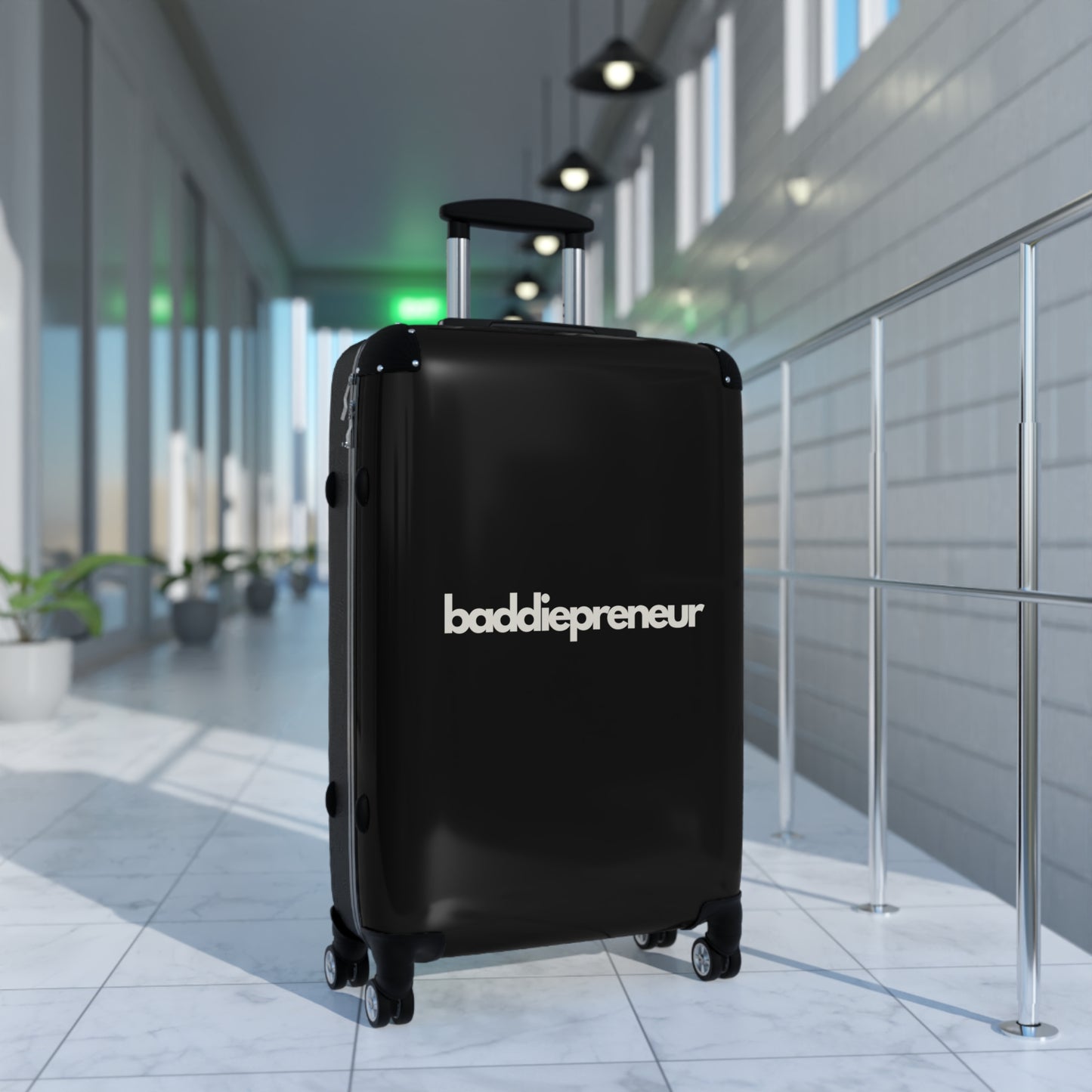 Baddiepreneur Black Suitcase