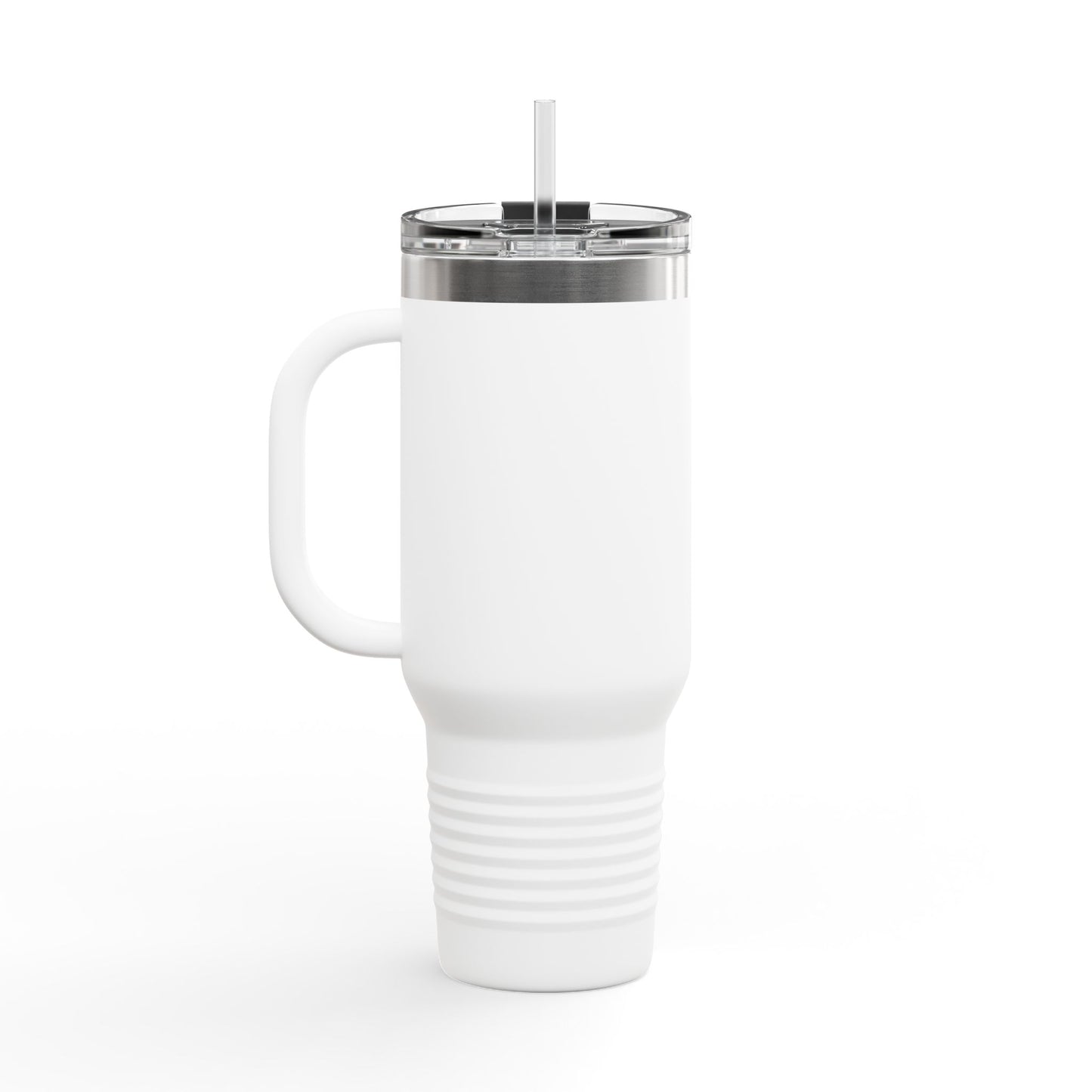 Baddiepreneur White Insulated Travel Mug, 40oz