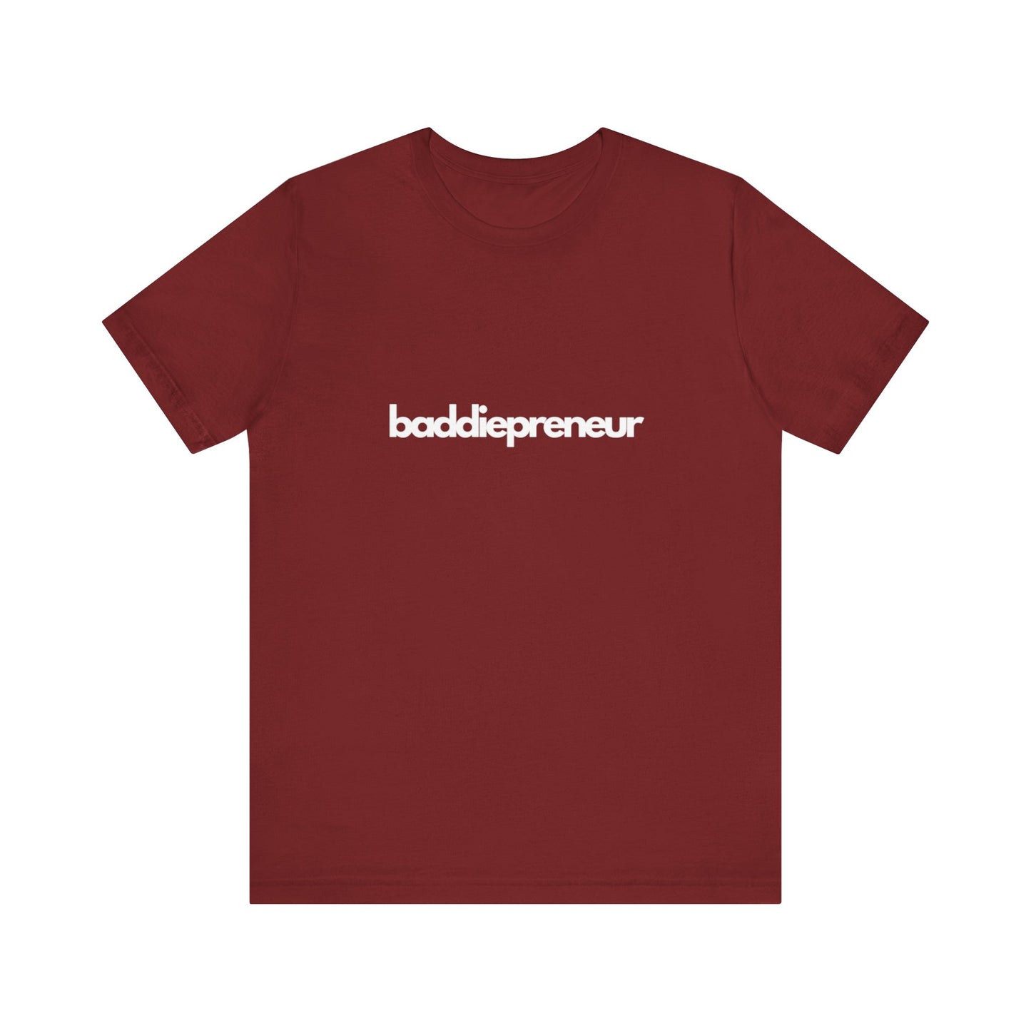 Baddiepreneur T-Shirt - White Writing