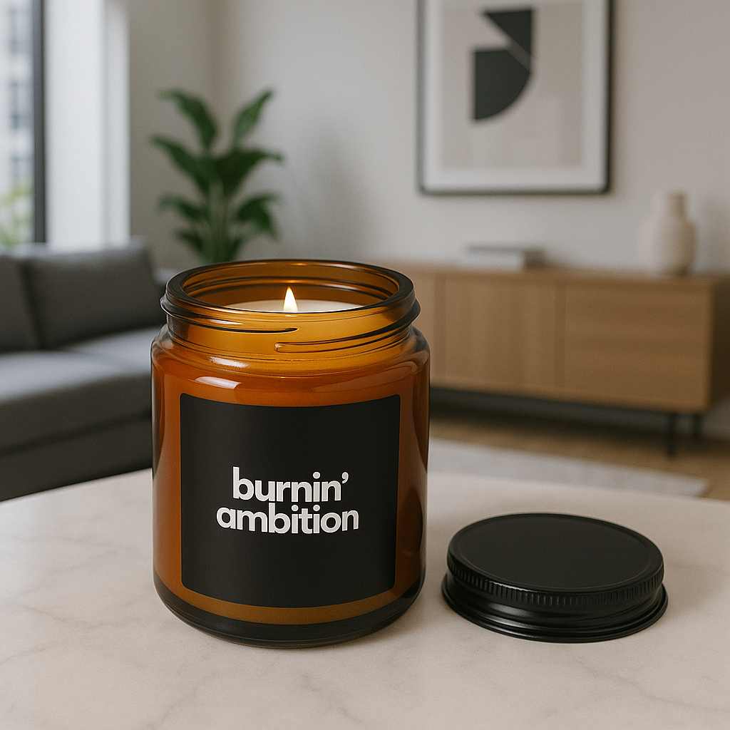 Burnin' Ambition Scent Soy Candle