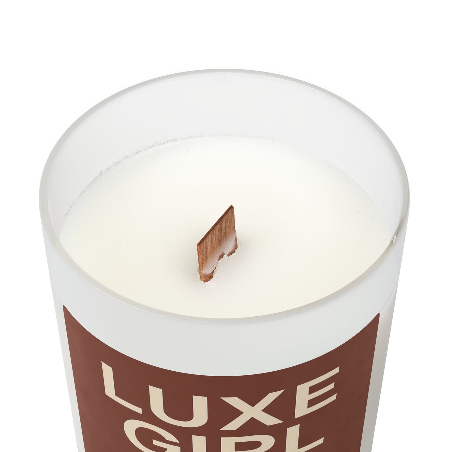 Luxe Girl Era Frosted Glass Candle