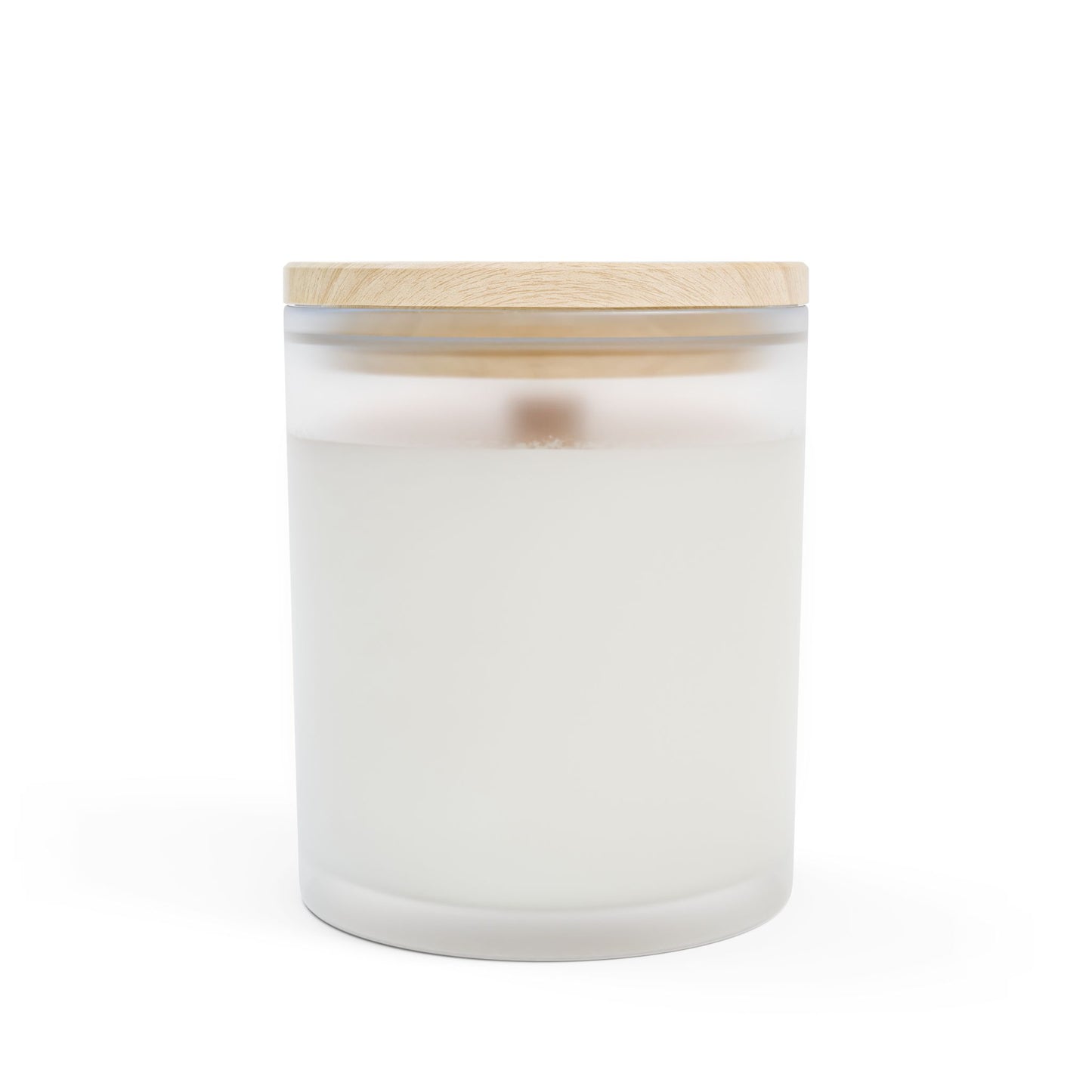 Santorini Sunsets Frosted Glass Candle