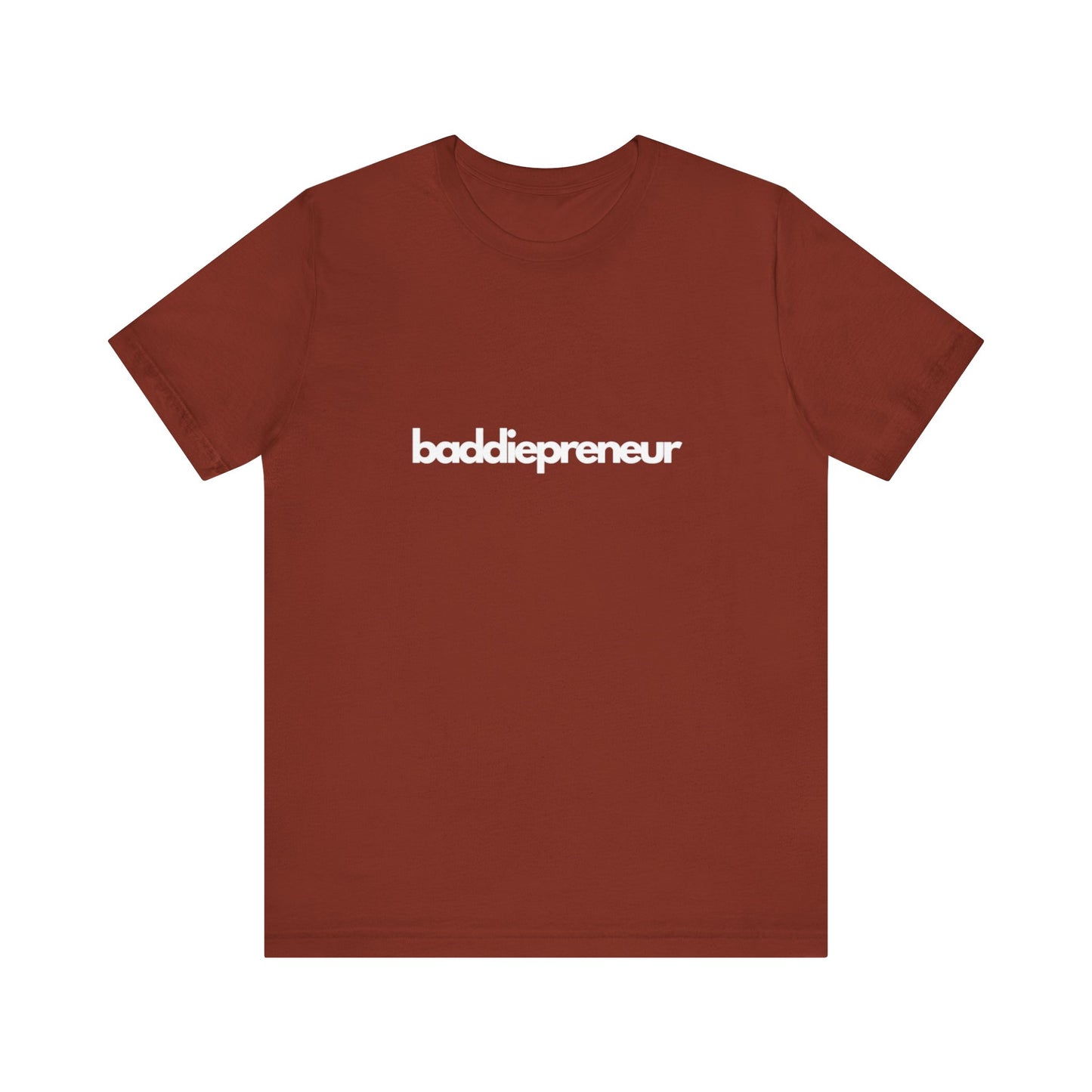 Baddiepreneur T-Shirt - White Writing