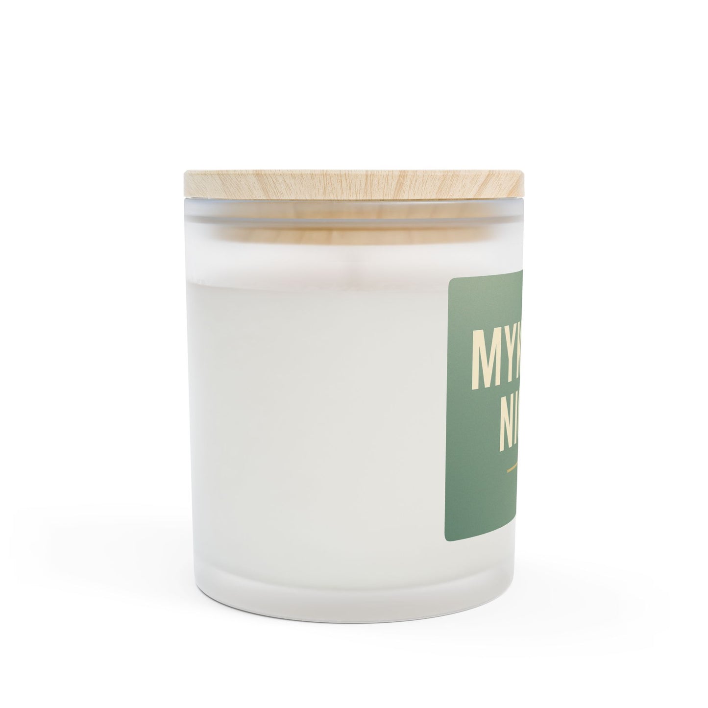 Mykonos Nights Frosted Glass Candle