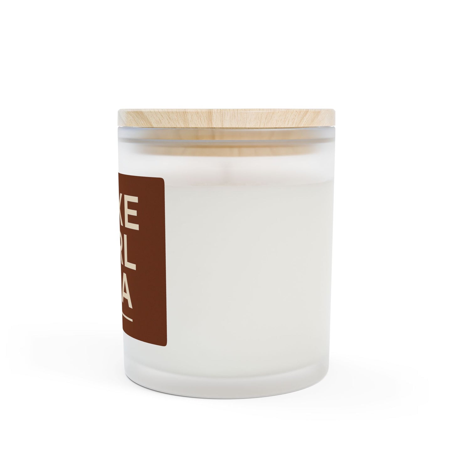 Luxe Girl Era Frosted Glass Candle