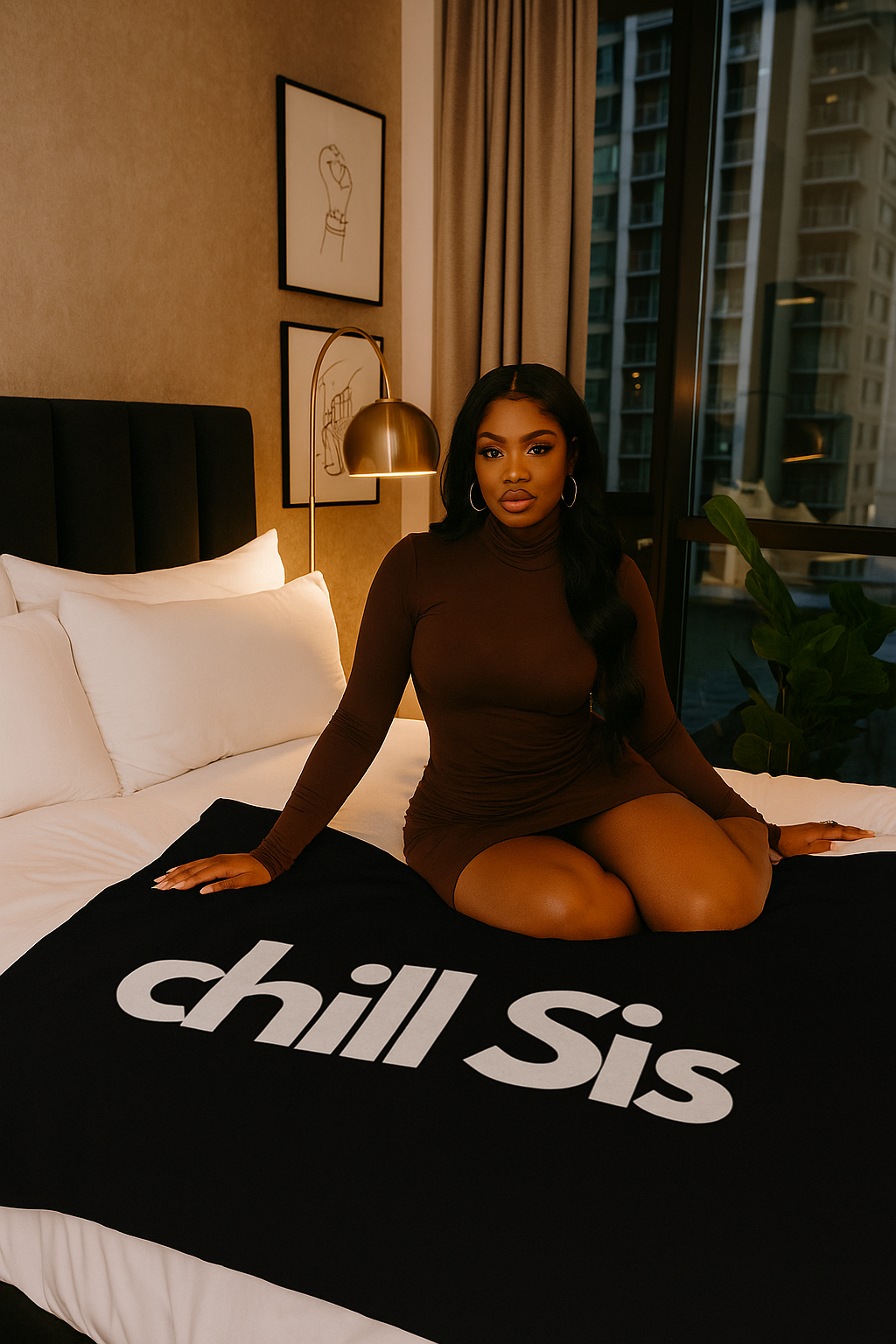 Chill Sis Velveteen Plush Blanket