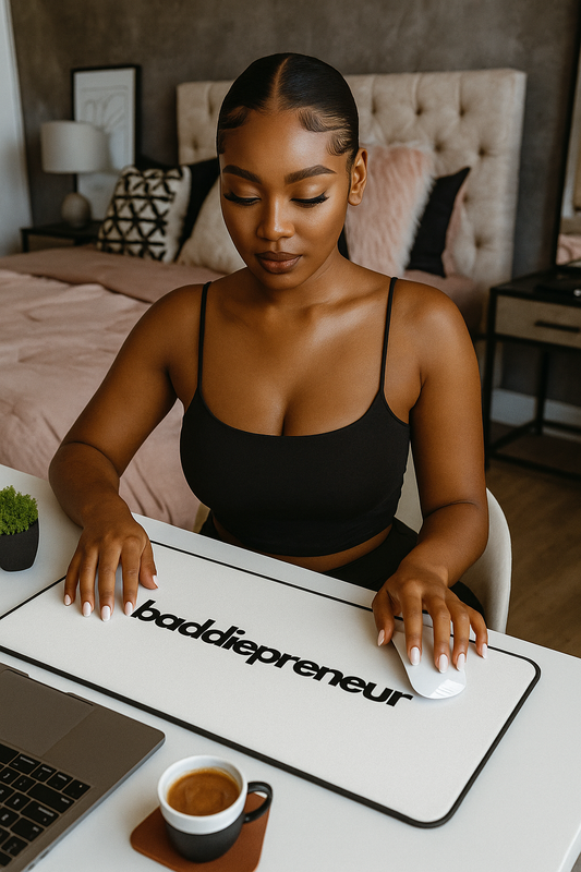 Baddiepreneur Desk Mat